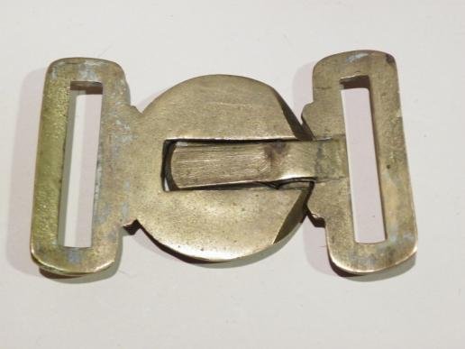 Edwardian Brass Dress Belt Buckle. — image 4