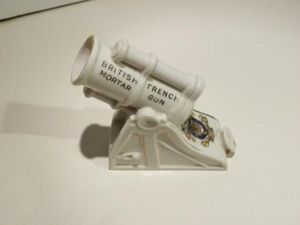 Scarce Large WW1 Savoy Crested China British Trench Mortar Gun …