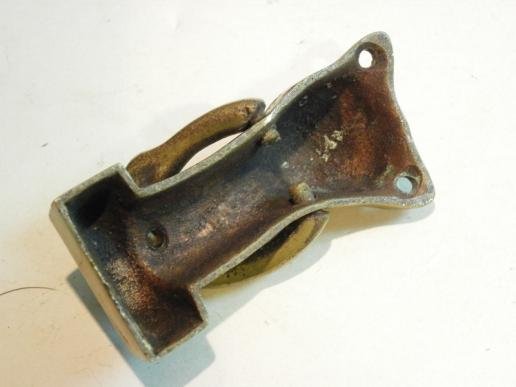 Vintage Novelty Brass Doorknocker Winking Cat. — image 2