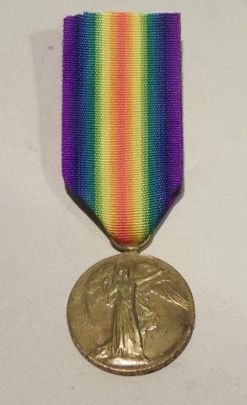 WW1 Victory Medal to Killen King's Liverpool Regiment — image 2