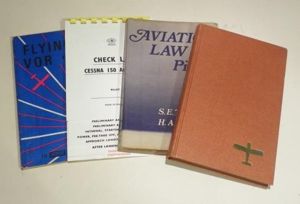 Four Circa 1970's Aviation, Pilots and Instruction Books