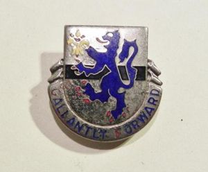 WW2 Era US Army 71st Cavalry Unit Crest - Gallantly …
