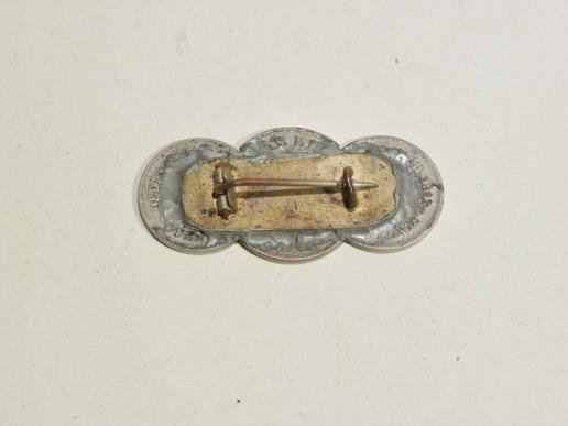 WW1 Era German Coin Trench Art Brooch — image 3