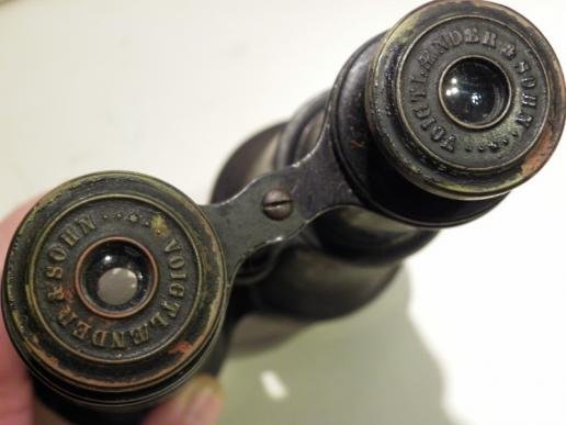 Scarce Pair WW1 Officers Binoculars by Voigtlander & Sohn Germany. — image 5