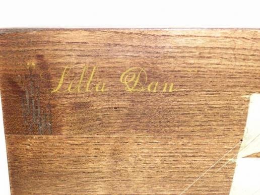 Vintage Oil on Board of the Schooner Lilla Dan. — image 3