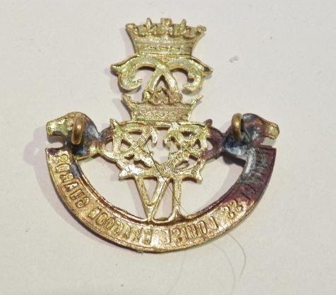 WW2 Canadian Princess Louise Dragoon Guards Cap Badge. — image 2