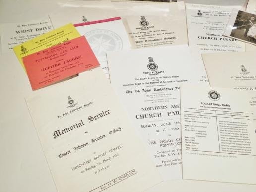 Large Selection of Pre and Post WW2 Ephemera Etc St John Ambulance — image 2
