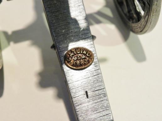 Miniature Replica Gatling Gun 1861 by Denix. — image 5