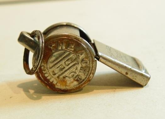 Vintage 'The Acme' Whistle with Pea J. Hudson & Co — image 3