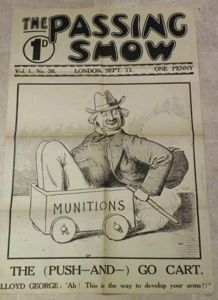 Interesting WW1 Era David Lloyd George Munitions Poster