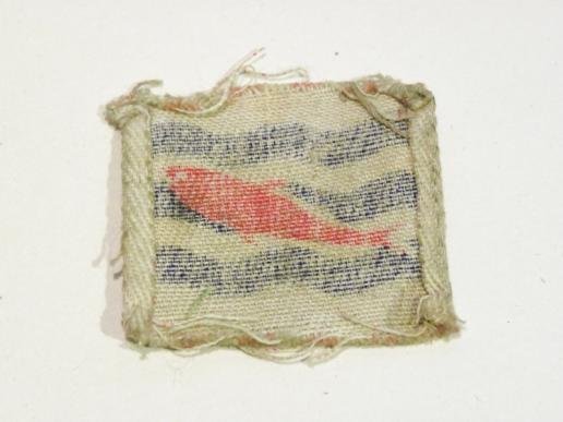 Scarce WW2  2nd Corps Head Quarters Cloth Formation Patch — image 2