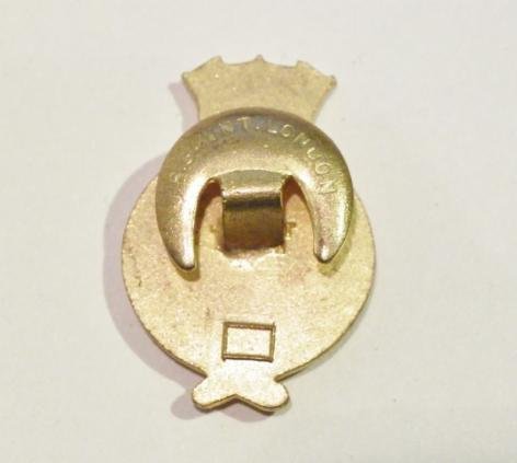 Royal Naval Auxiliary Service Button Badge- Gaunt of London — image 2