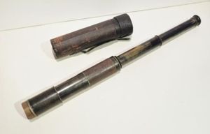 19th Century Mid Shipman's Brass Telescope