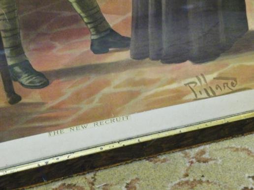 Victorian Boer War Print; The New Recruit. — image 5