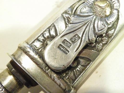 Early 20thC 800g Silver Argentinian Gaucho Knife. — image 10