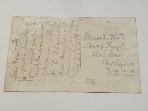 WW1 Silk Postcard – French 75 Cannon — image 3