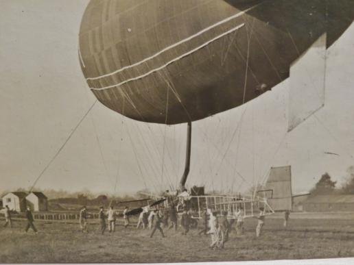 Good Vintage Photograph – British Army Dirigible No2A 1910 — image 2