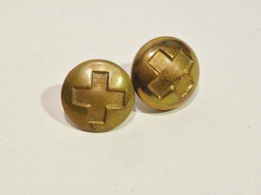 Pair of WW2 Era Suffolk Red Cross Shoulder Boards — image 3