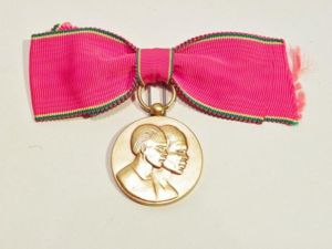 Vintage Republic of Zaire Women's Mother's Medal