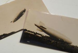 Two Pre WW2 Photo Postcards – LZ 127 Graf Zeppelin