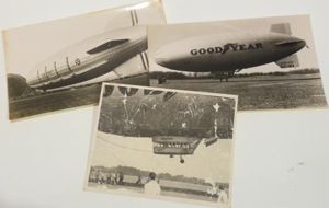 Vintage Postcard Shots of American Airships 1946