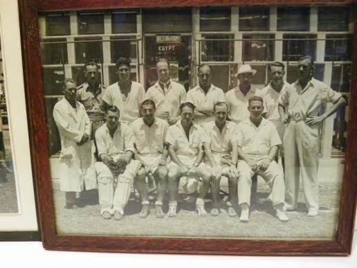 Two 1945/46 Alamein Club Cairo Cricket Photographs — image 3