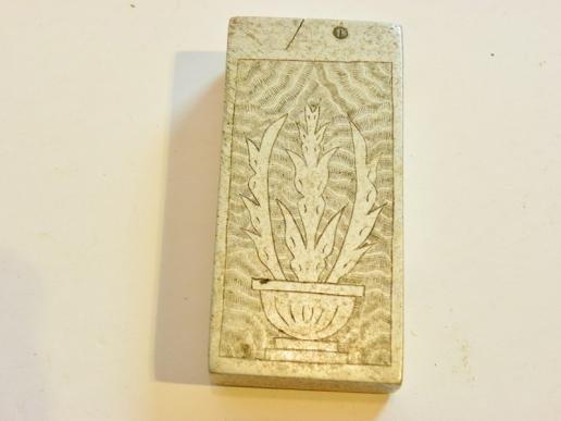 WW2 Era Aluminium Slab Petrol Lighter — image 2