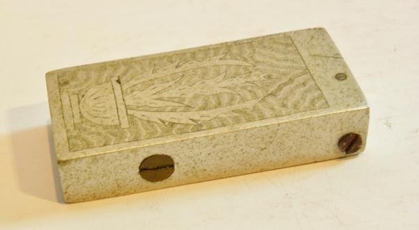 WW2 Era Aluminium Slab Petrol Lighter — image 6
