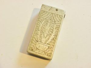 WW2 Era Aluminium Slab Petrol Lighter