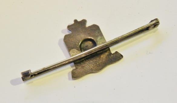 WW1 Era Hallmarked Silver Sweetheart Badge – Wiltshire Regiment — image 2