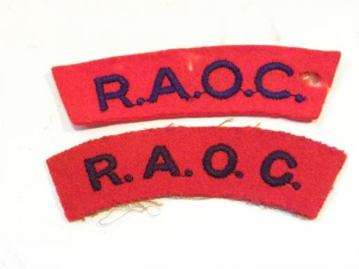 Selection of Royal Army Ordinance Corps Badge Set — image 2