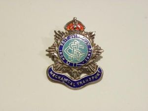WW1 Sterling Silver ASC Sweetheart Brooch.