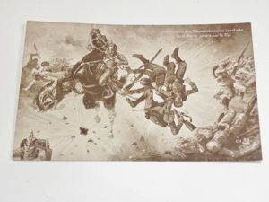 WW1 French Postcard – Germans in Retreat – Battle of …