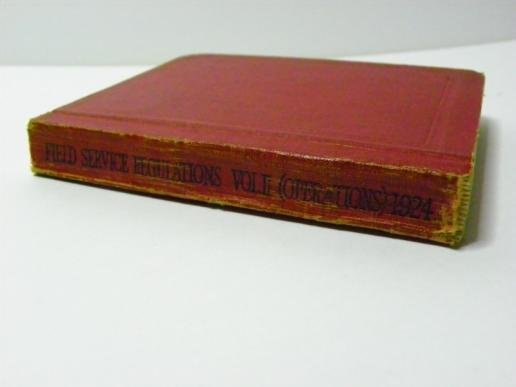 Official War Office Issue 1924 Field Service Regs Book — image 3