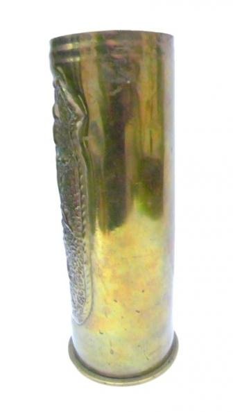 Superb WW1 German Trench Art Shell 1915 — image 4