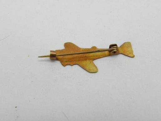 1930's Aircraft Sweetheart Brooch. — image 2