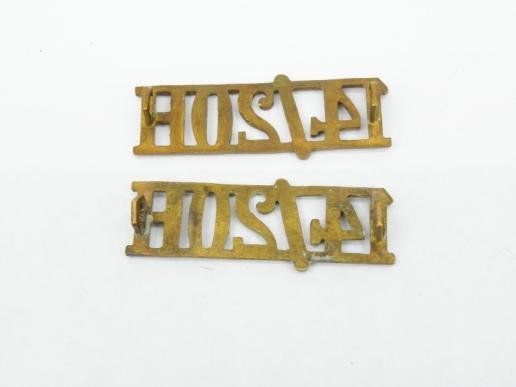 Scarce Pr 14th /20th Hussars Shoulder Titles. — image 2