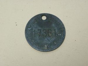 WW2 era German Workers Token
