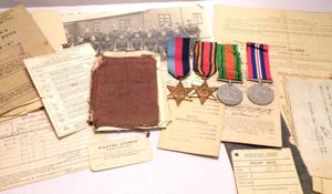 WW2 Medal Group & Effects to Howard 9th Field Reg …