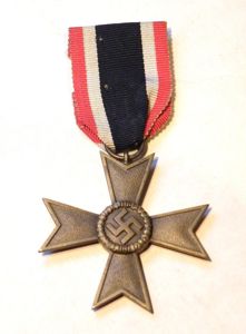 WW2 German War Merit Cross without Swords