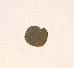 Charles 1st Copper Rose Farthing Coin 1625 to 1649