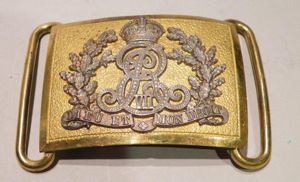 Edward VII Officers Belt Buckle.