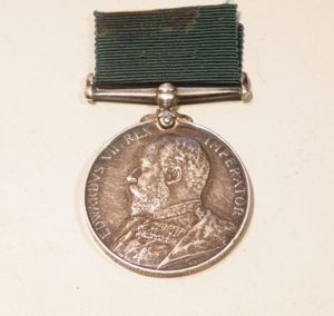 Edward VII Volunteer Force Long Service Medal 3rd Norfolk's