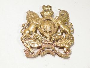 Victorian Royal Engineers Officers Helmet Plate.