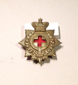 Scarce Victorian Medical Staff Corps Cap Badge.