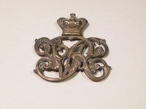 Victorian Officers Pouch Badge.