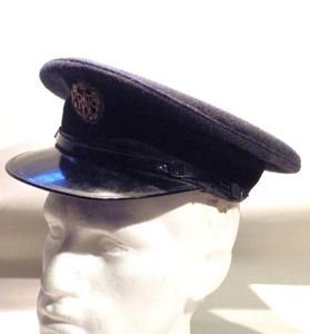 WW2 Era RAF Peaked Cap with Badge