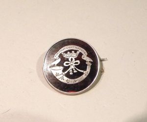 WW1 Era Silver Sweetheart Brooch – Somerset Light Infantry