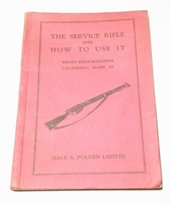 WW2 Era Booklet – Lee Enfield Mark III Service Rifle …