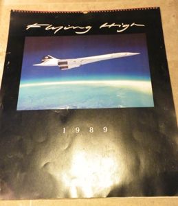 1989 British Airways Calendar.